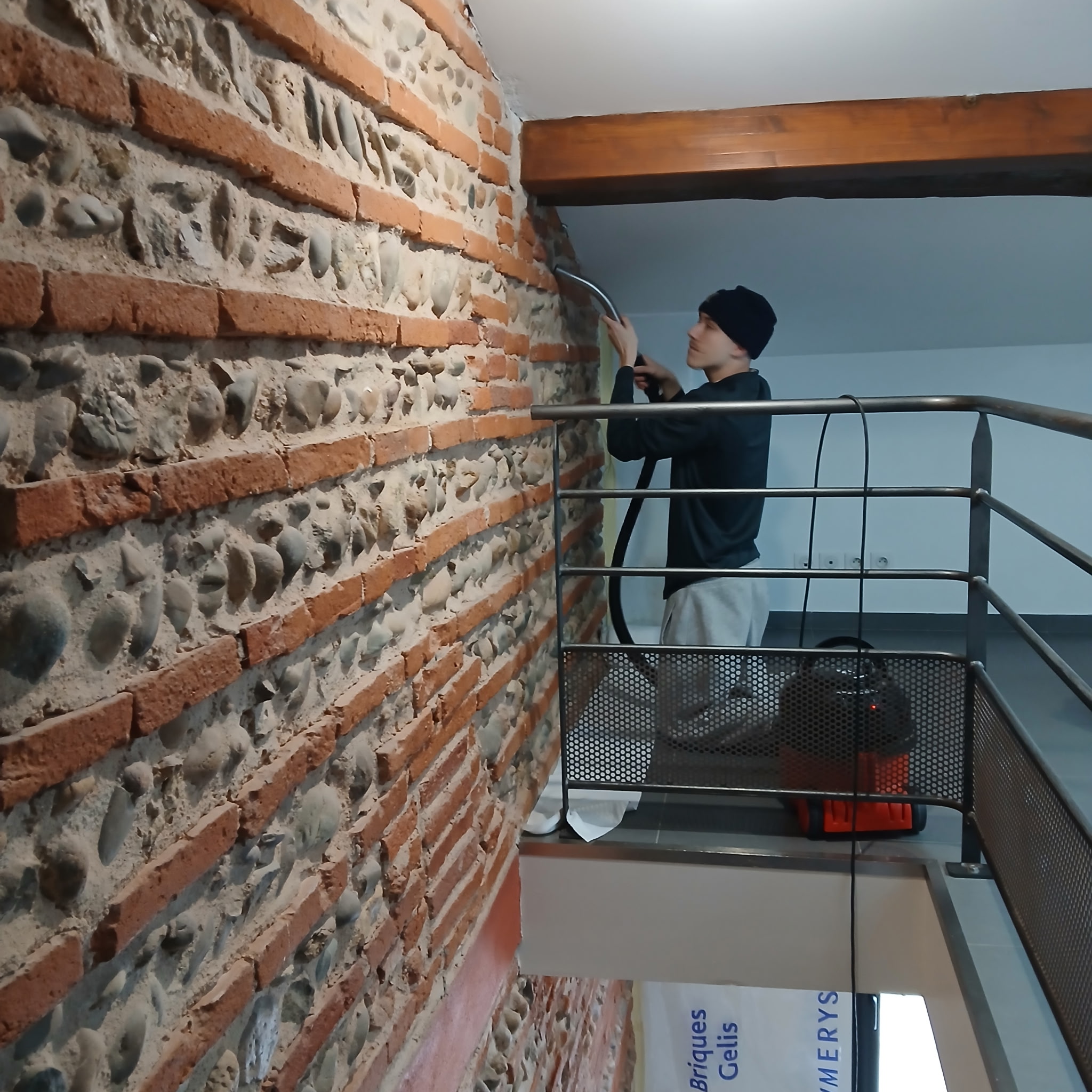 nettoyage et aspiration